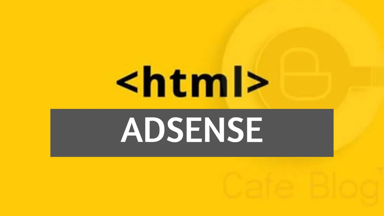 cara menempelkan kode adsense ke html