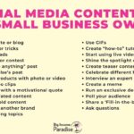 Social Media Content Ideas